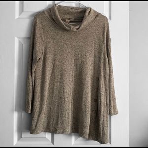 Misia Women Brown Pullover Sweater L